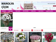 Tablet Screenshot of manolyacicek.net